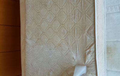 old dirty mattress cleaned