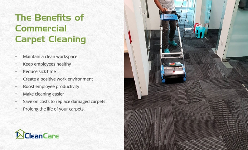 Benefits of commercial carpet cleaning