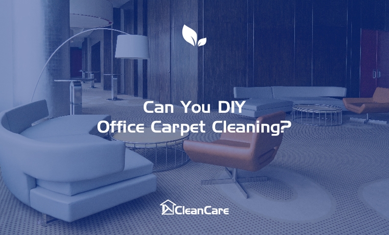 Can you DIY office carpet cleaning
