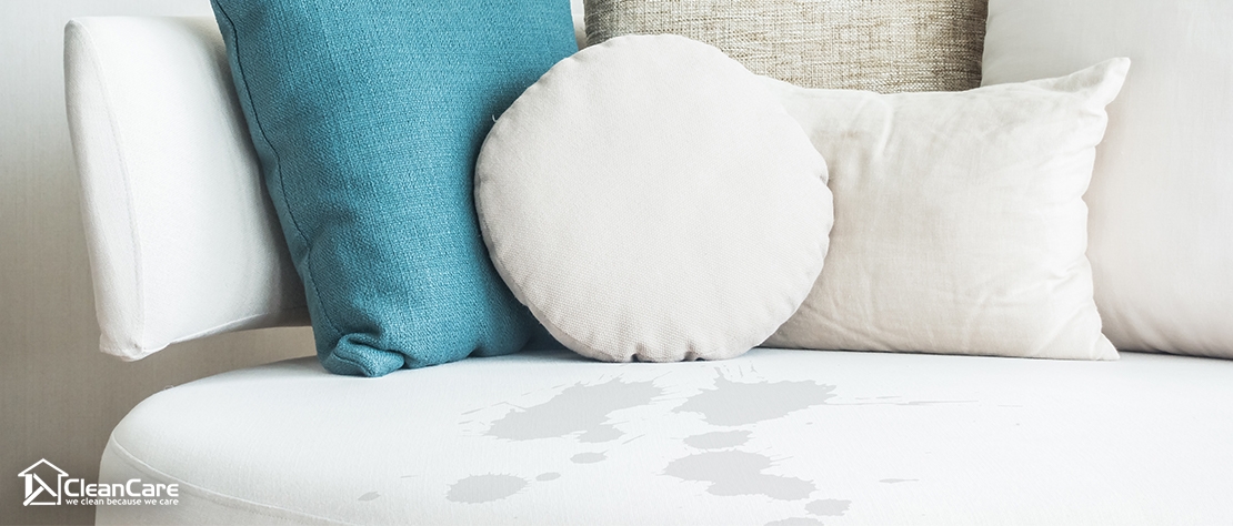 oil stain on couch need upholster cleaning