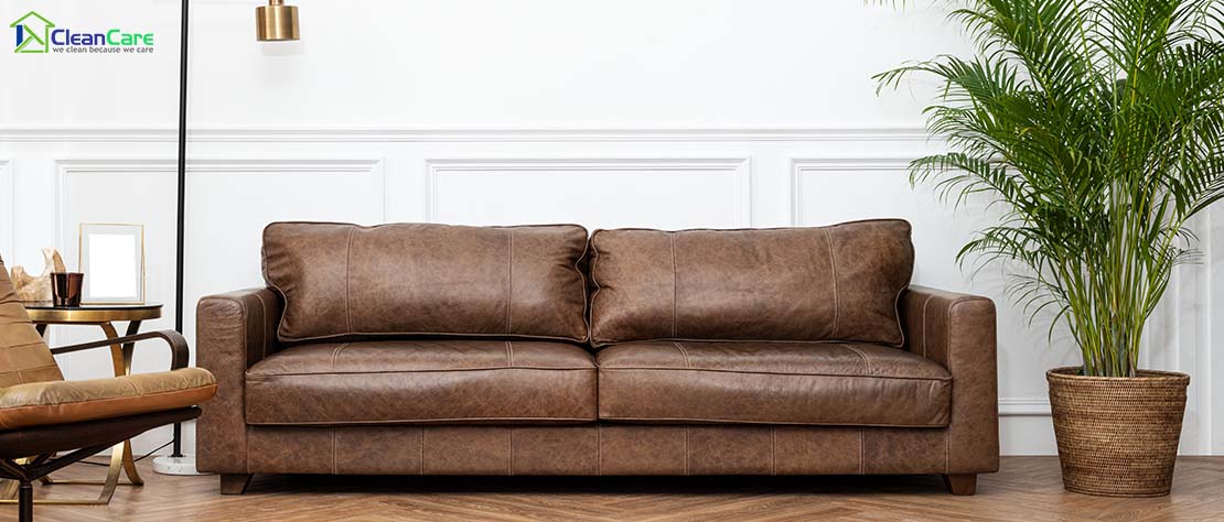 Leather sofa stain removing service in Singapore 