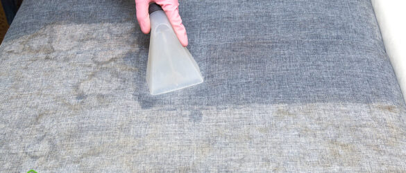 Dirty,Sofa,Chemical,Cleaning,With,Professionally,Extraction,Method.,Upholstered,Furniture.