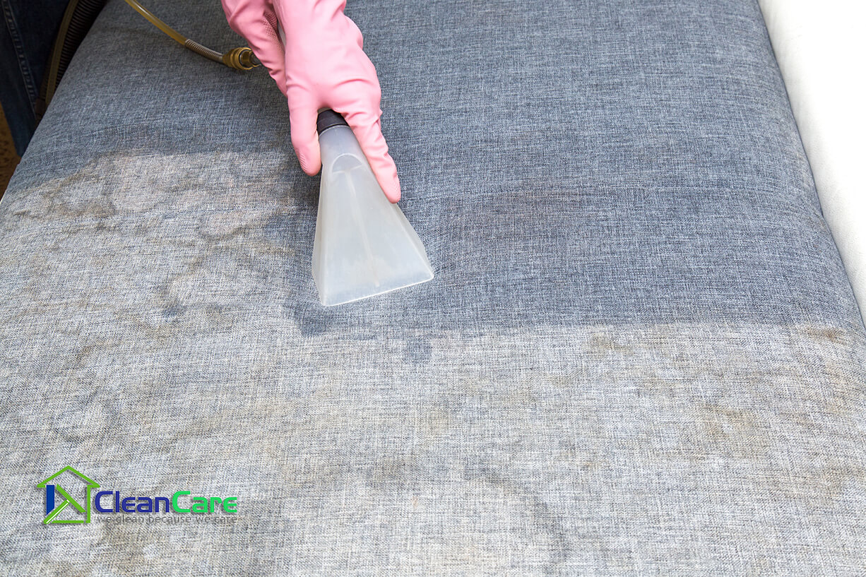 Dirty,Sofa,Chemical,Cleaning,With,Professionally,Extraction,Method.,Upholstered,Furniture.