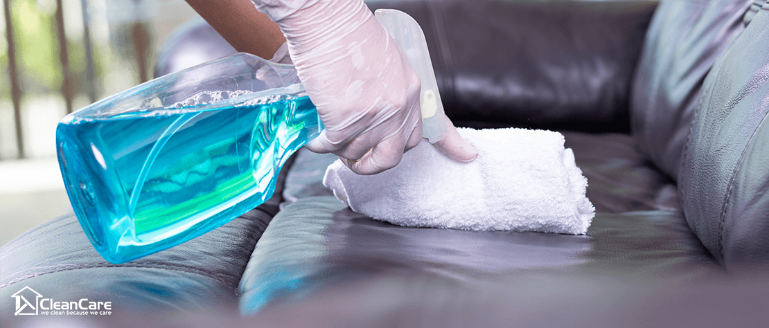 cleaning leather sofa in singapore