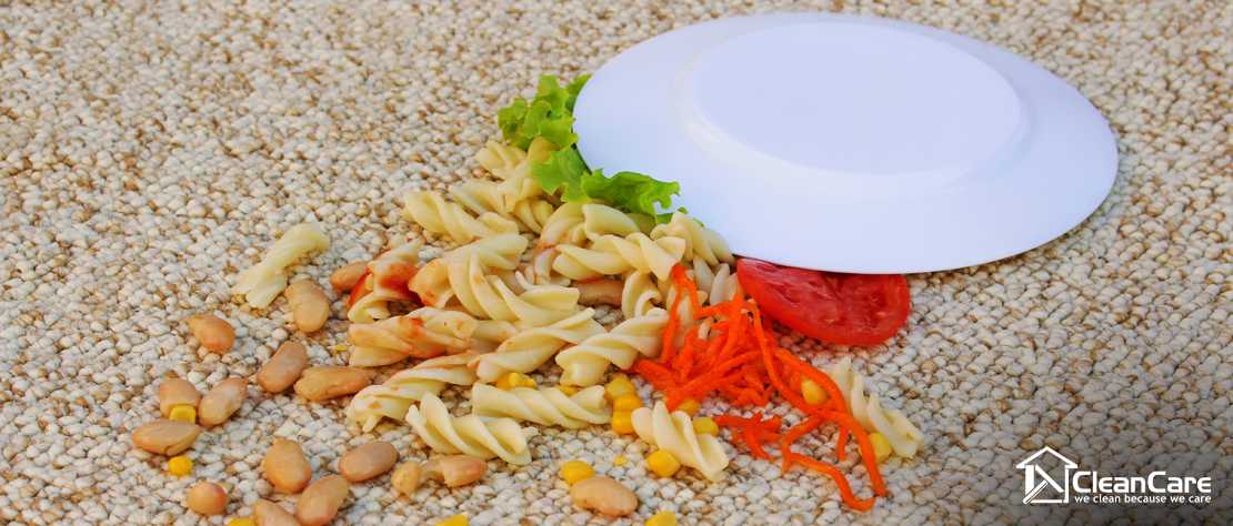 Food and beverage spills-professional carpet cleaning services in Singapore