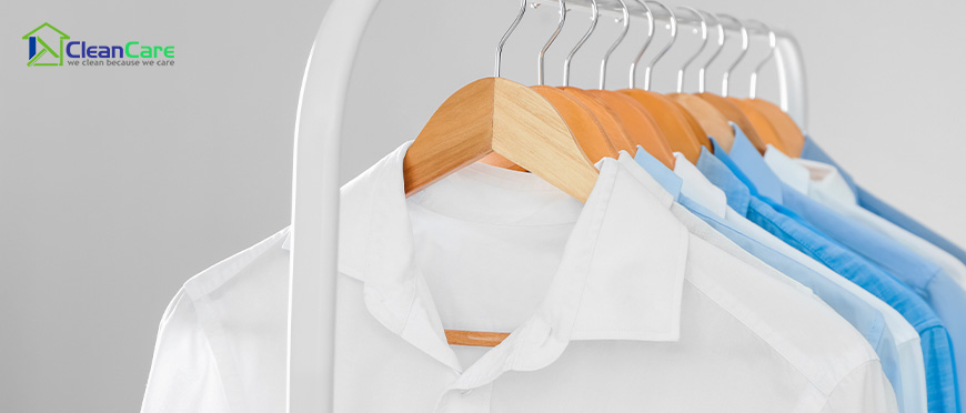 Image of clean-looking clothes